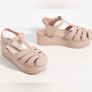 Jeffrey Campbell Jelly Platform Sandals